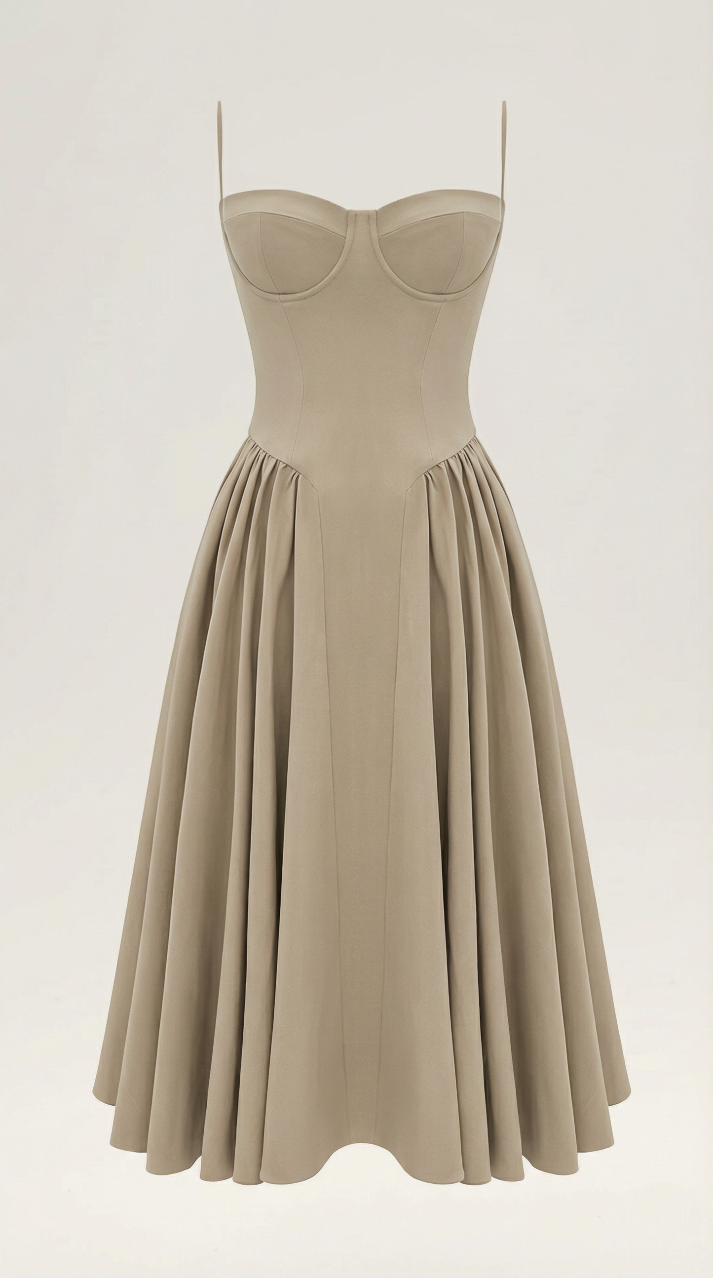 Hanna Corset Midi Dress