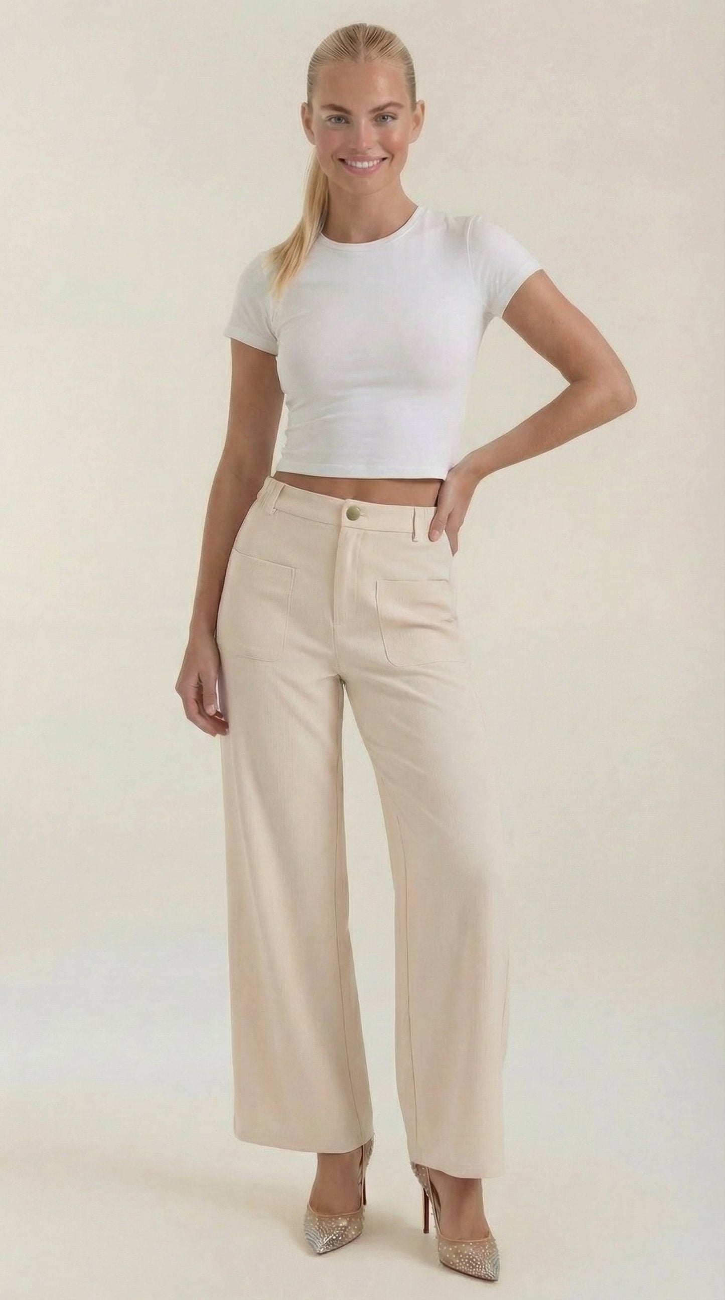 Allison Wide-Leg Trousers