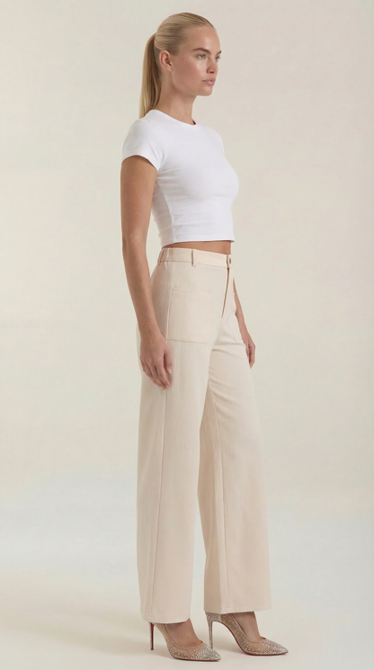 Allison Wide-Leg Trousers