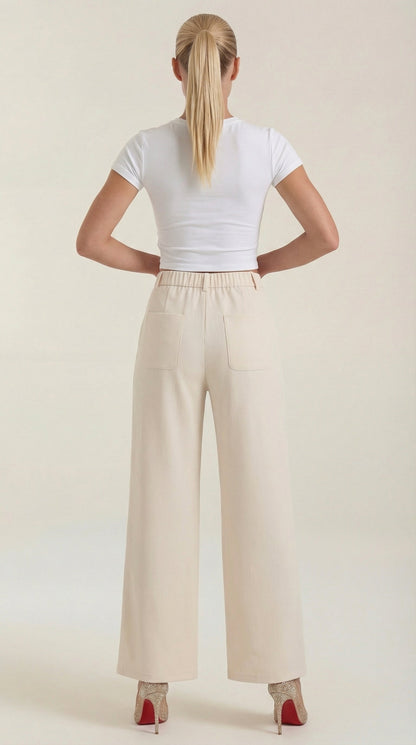 Allison Wide-Leg Trousers