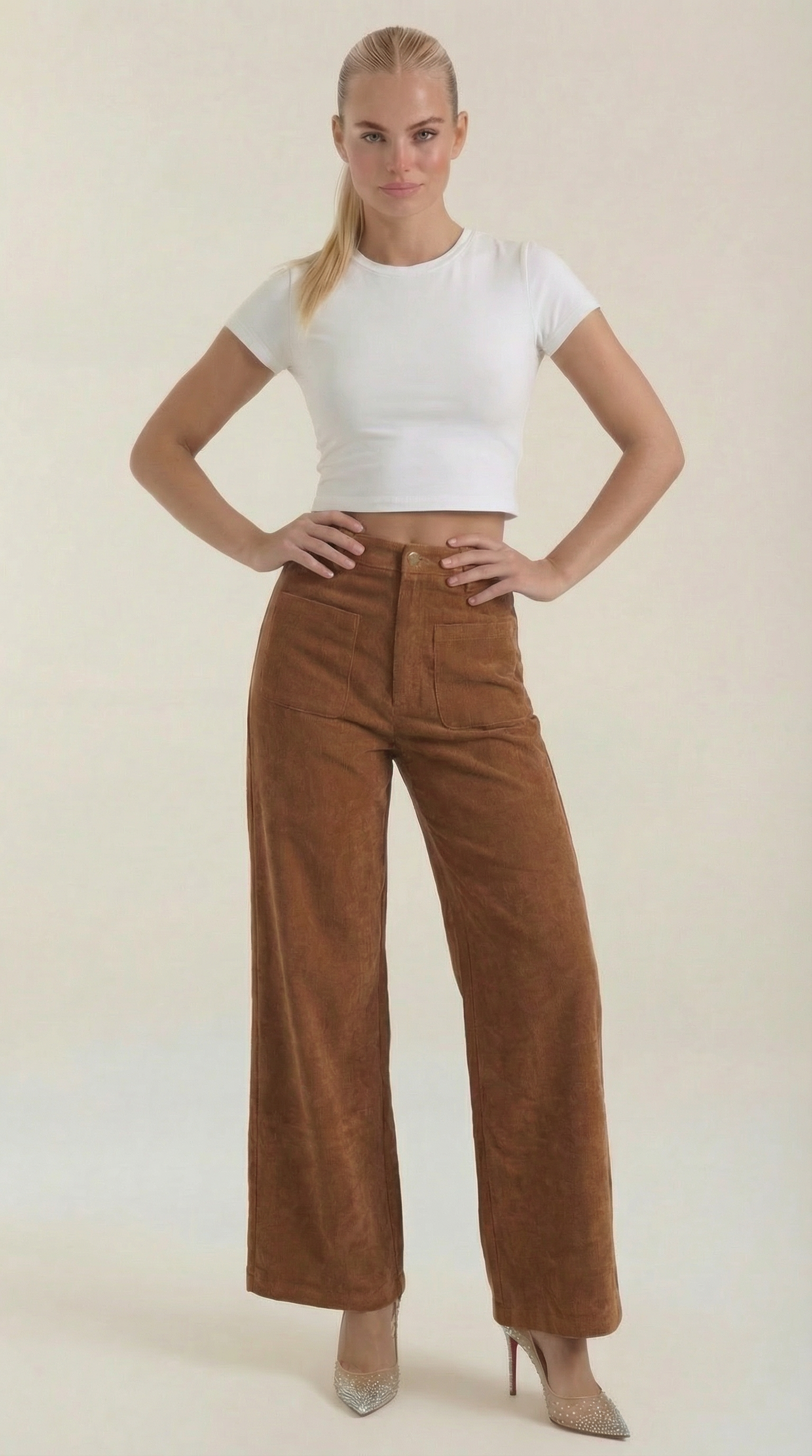 Allison Wide-Leg Trousers