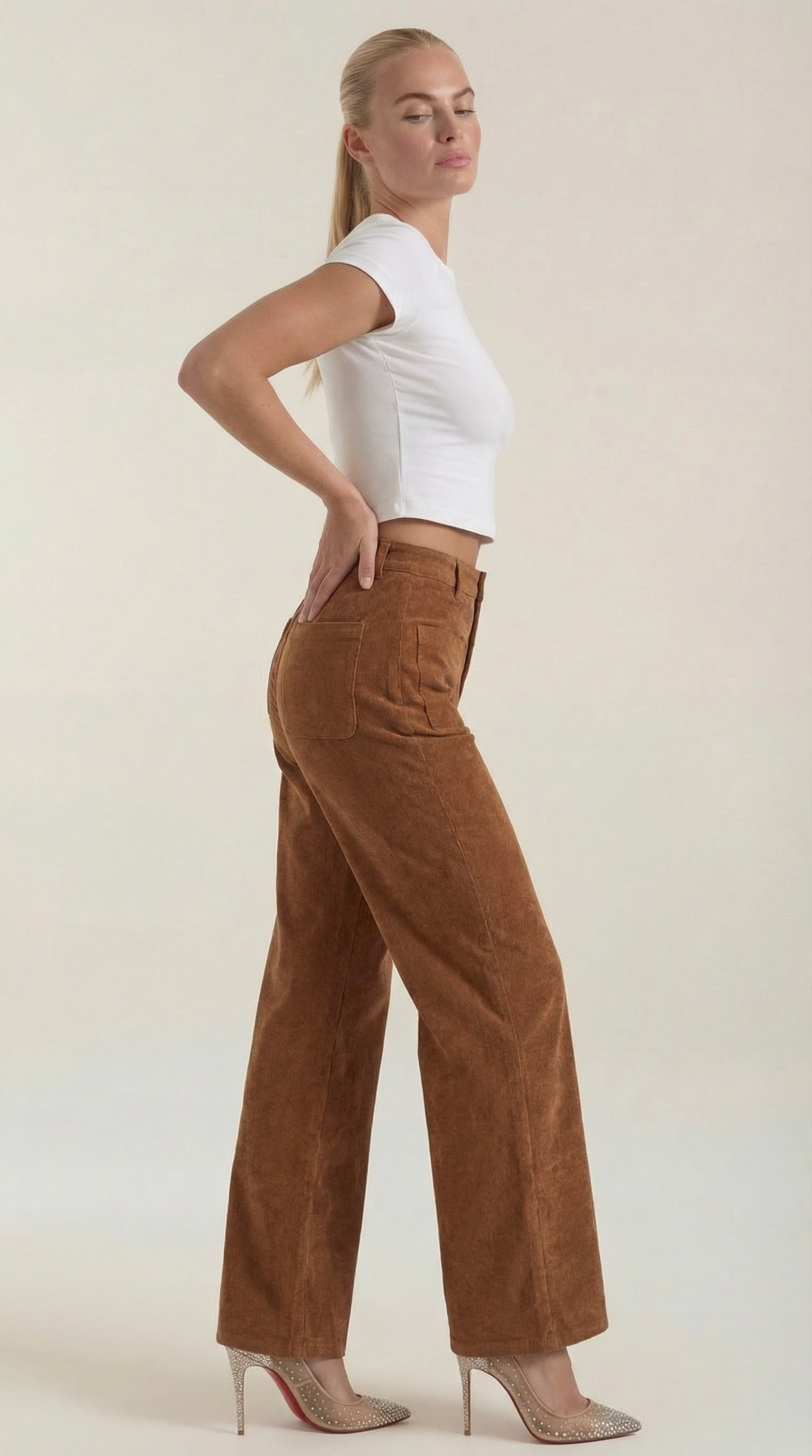 Allison Wide-Leg Trousers
