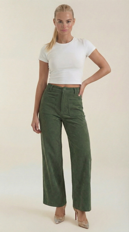 Allison Wide-Leg Trousers