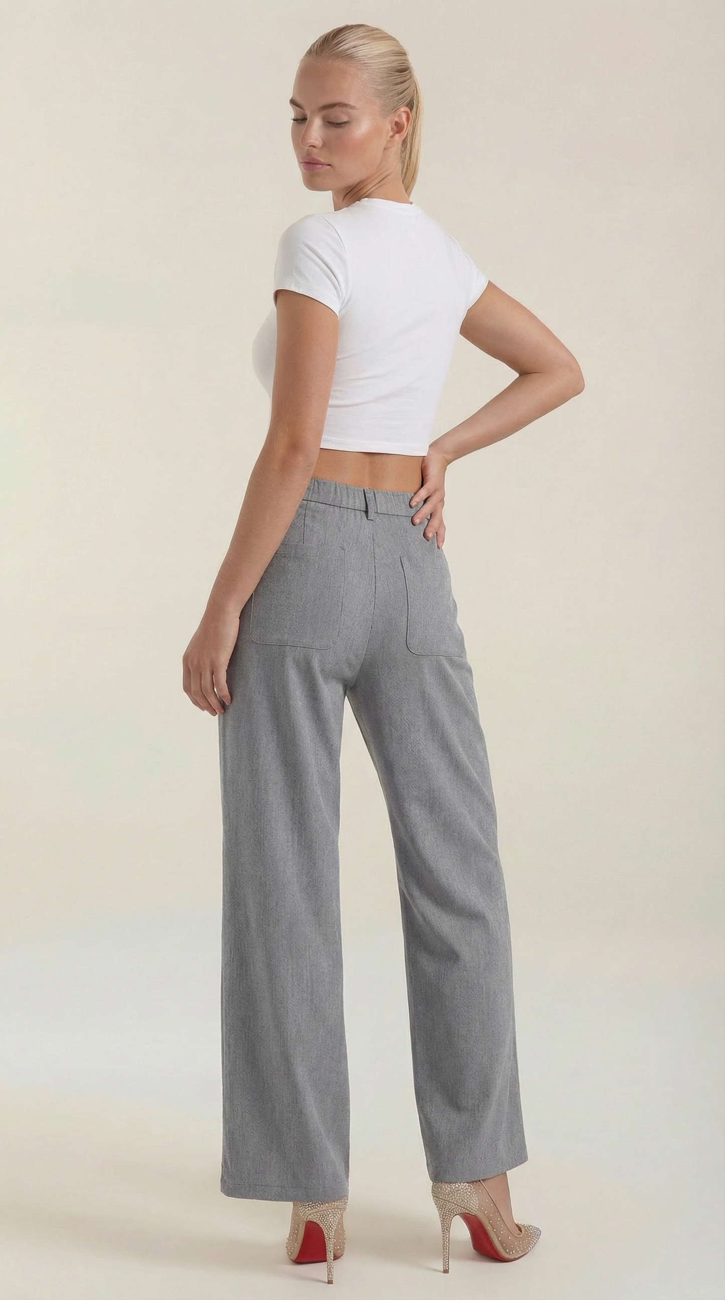 Allison Wide-Leg Trousers