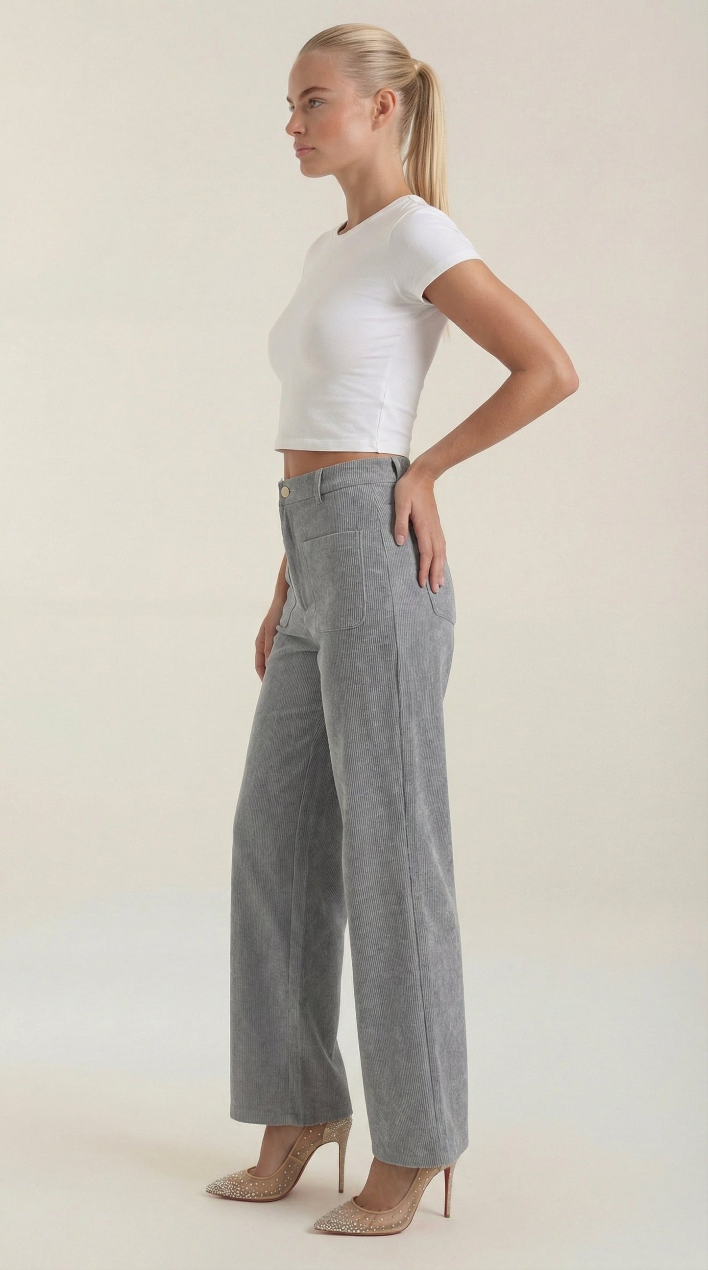 Allison Wide-Leg Trousers