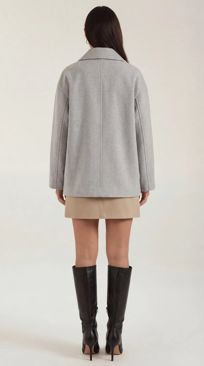 Alma Oversized Asymmetric Coat
