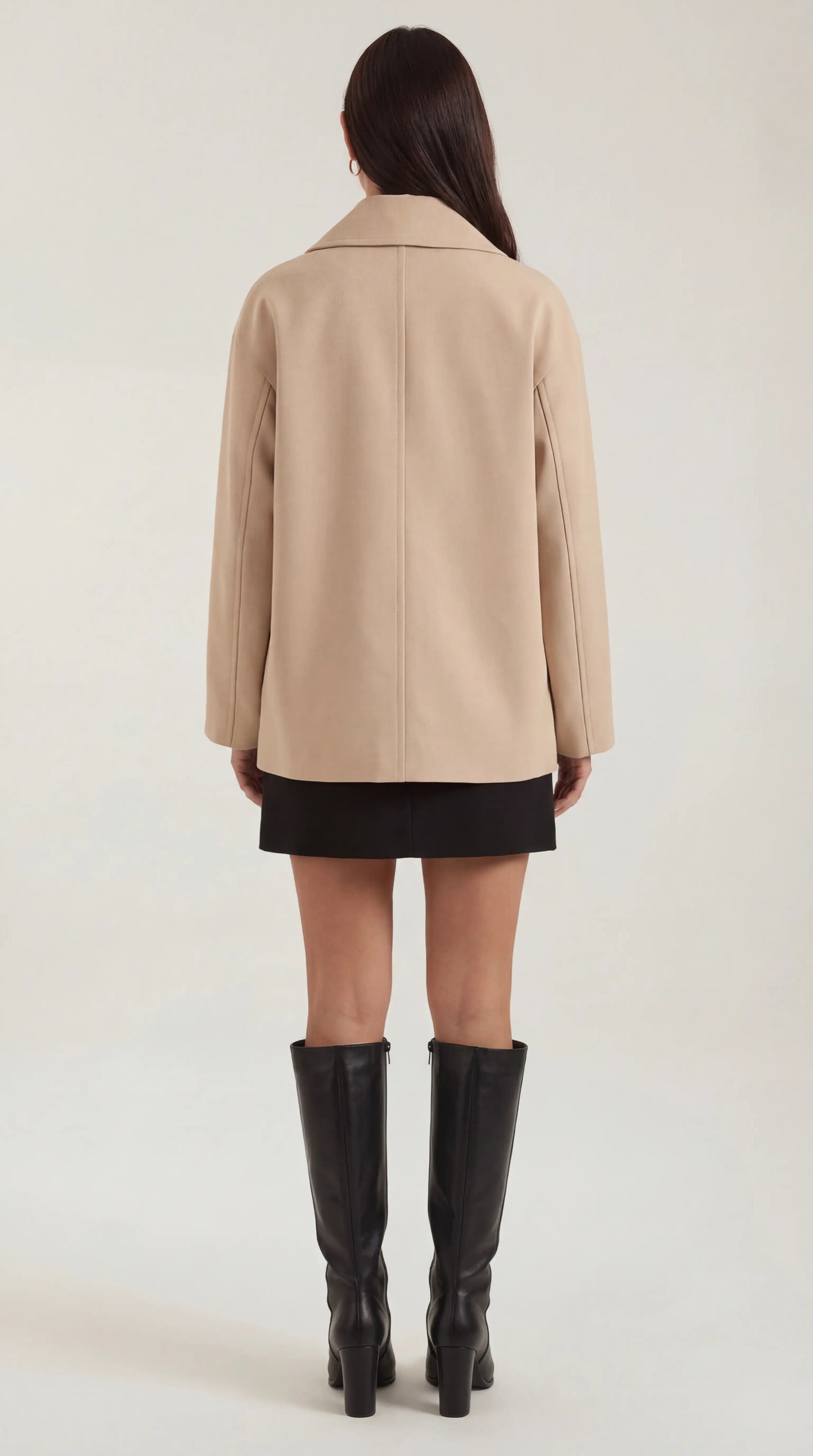 Alma Oversized Asymmetric Coat