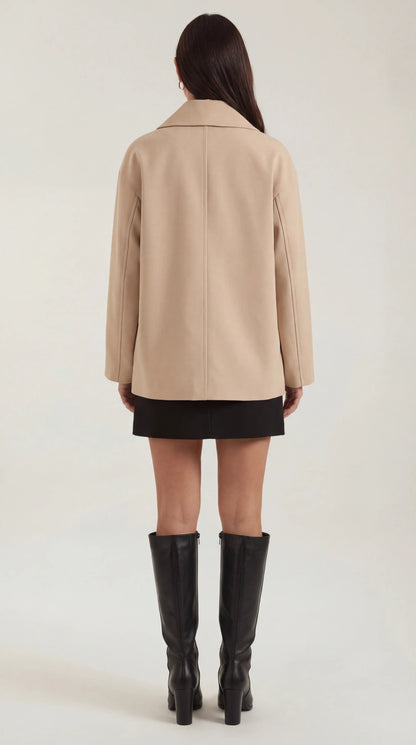 Alma Oversized Asymmetric Coat
