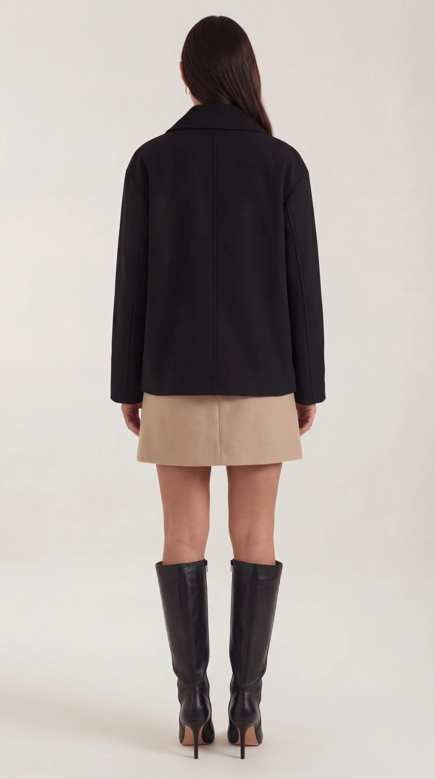 Alma Oversized Asymmetric Coat