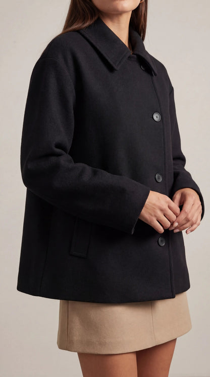 Alma Oversized Asymmetric Coat
