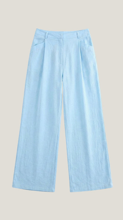 Rose Cotton Button-Front Set