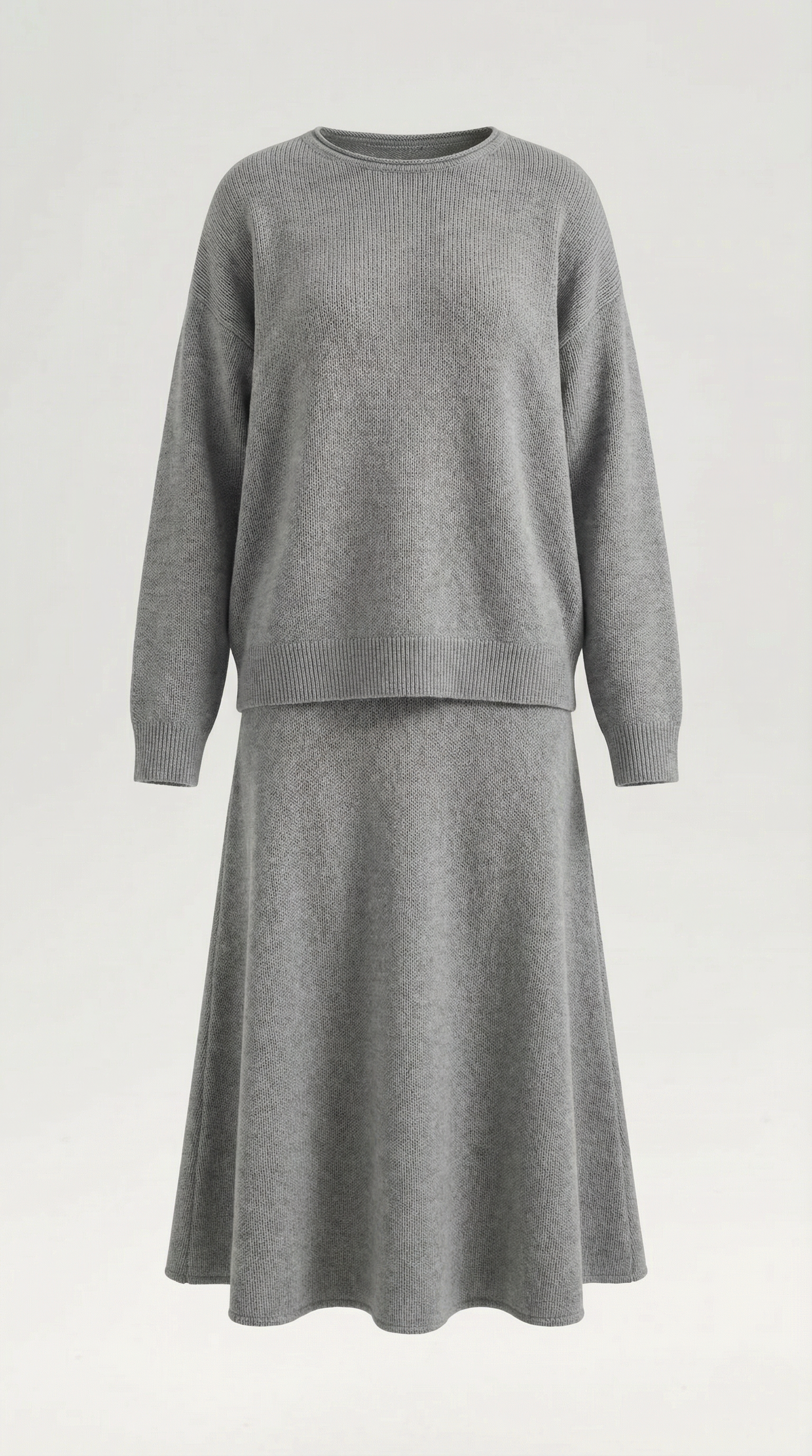 Lili Knitted Top and Skirt Set