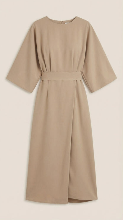 Ana Maxi Dress With Waist Belt