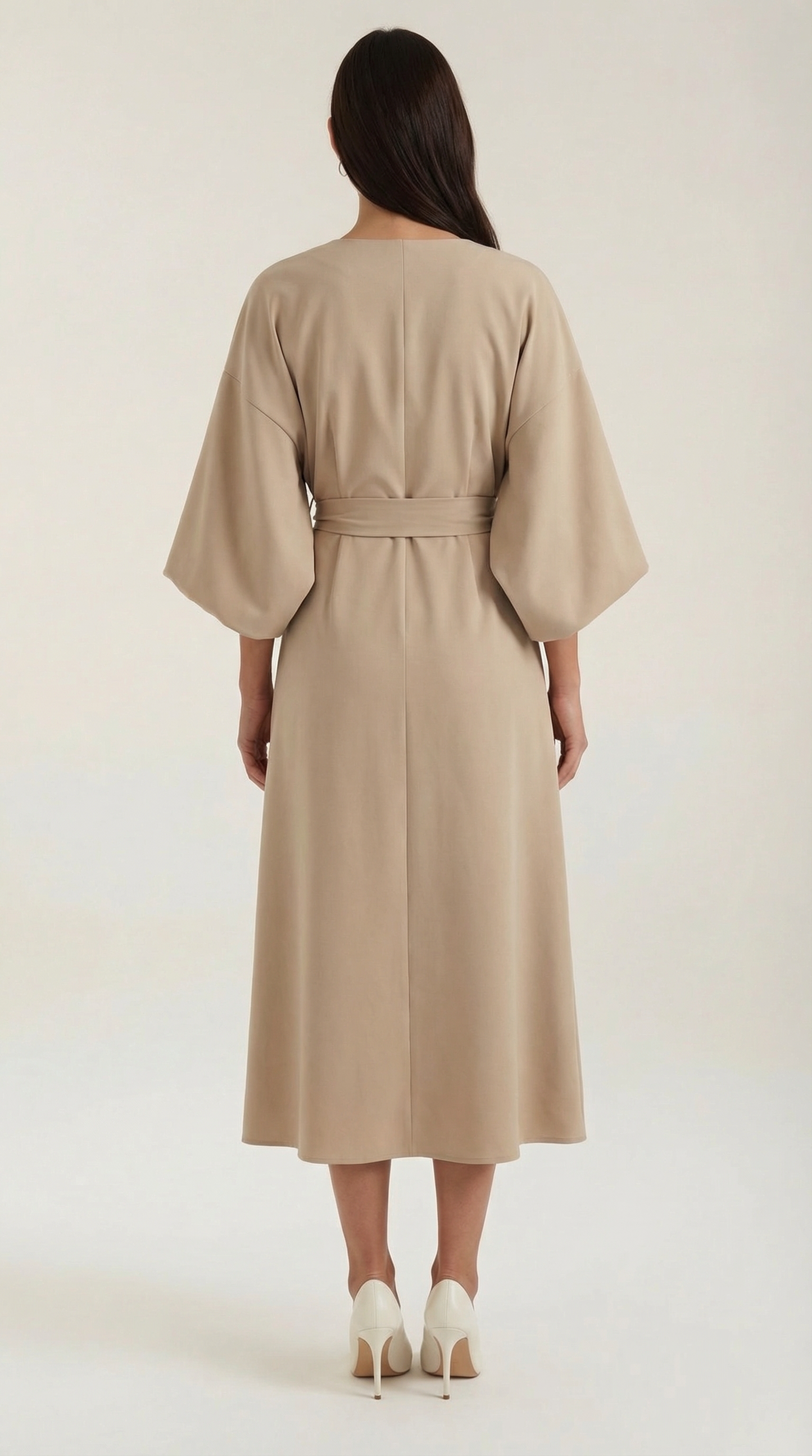 Ana Maxi Dress With Waist Belt