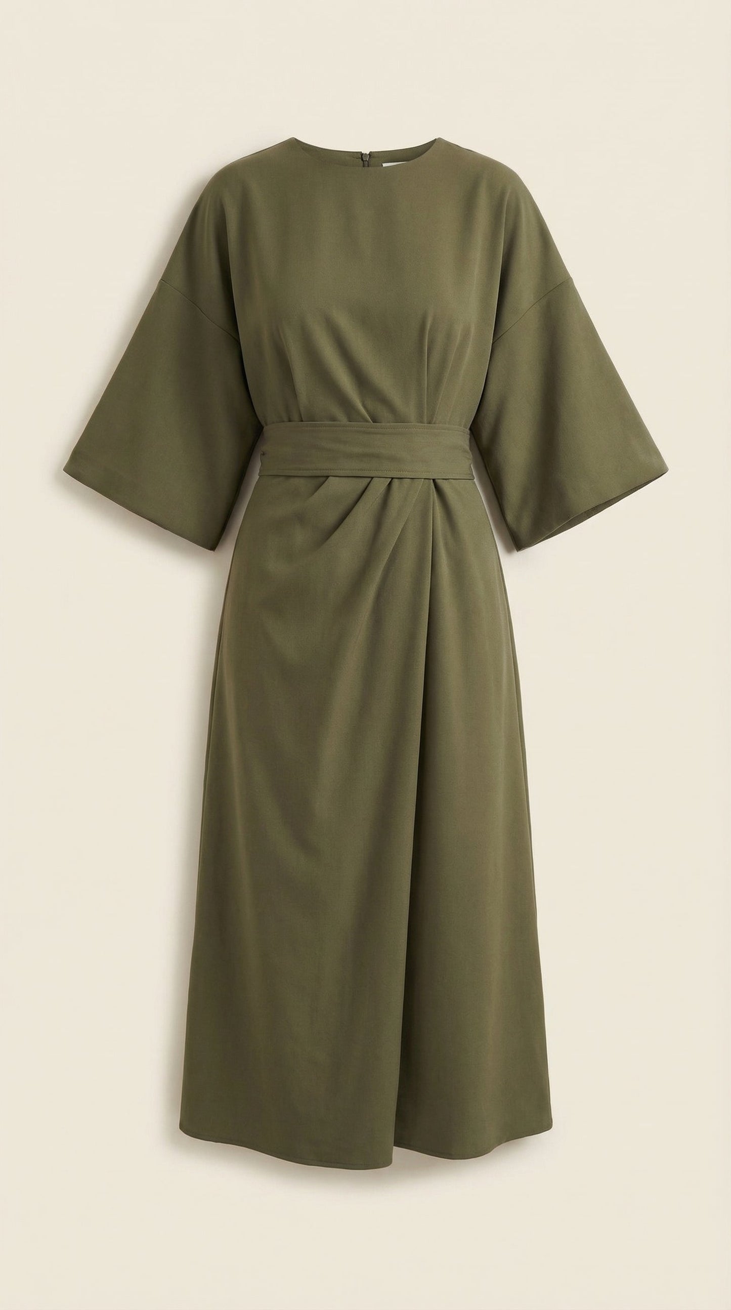 Ana Maxi Dress With Waist Belt