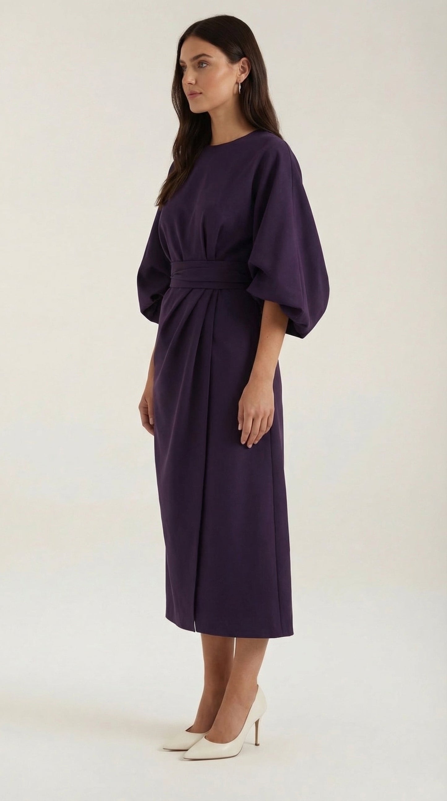 Ana Maxi Dress With Waist Belt