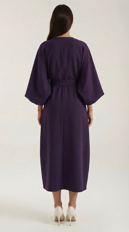Ana Maxi Dress With Waist Belt