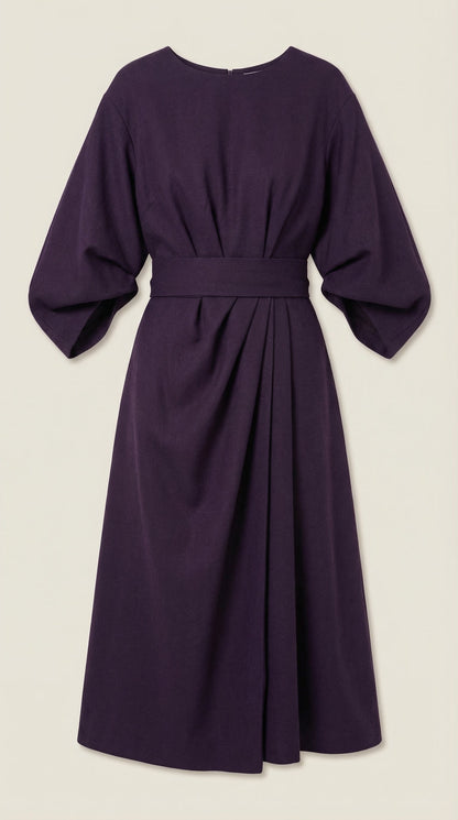 Ana Maxi Dress With Waist Belt