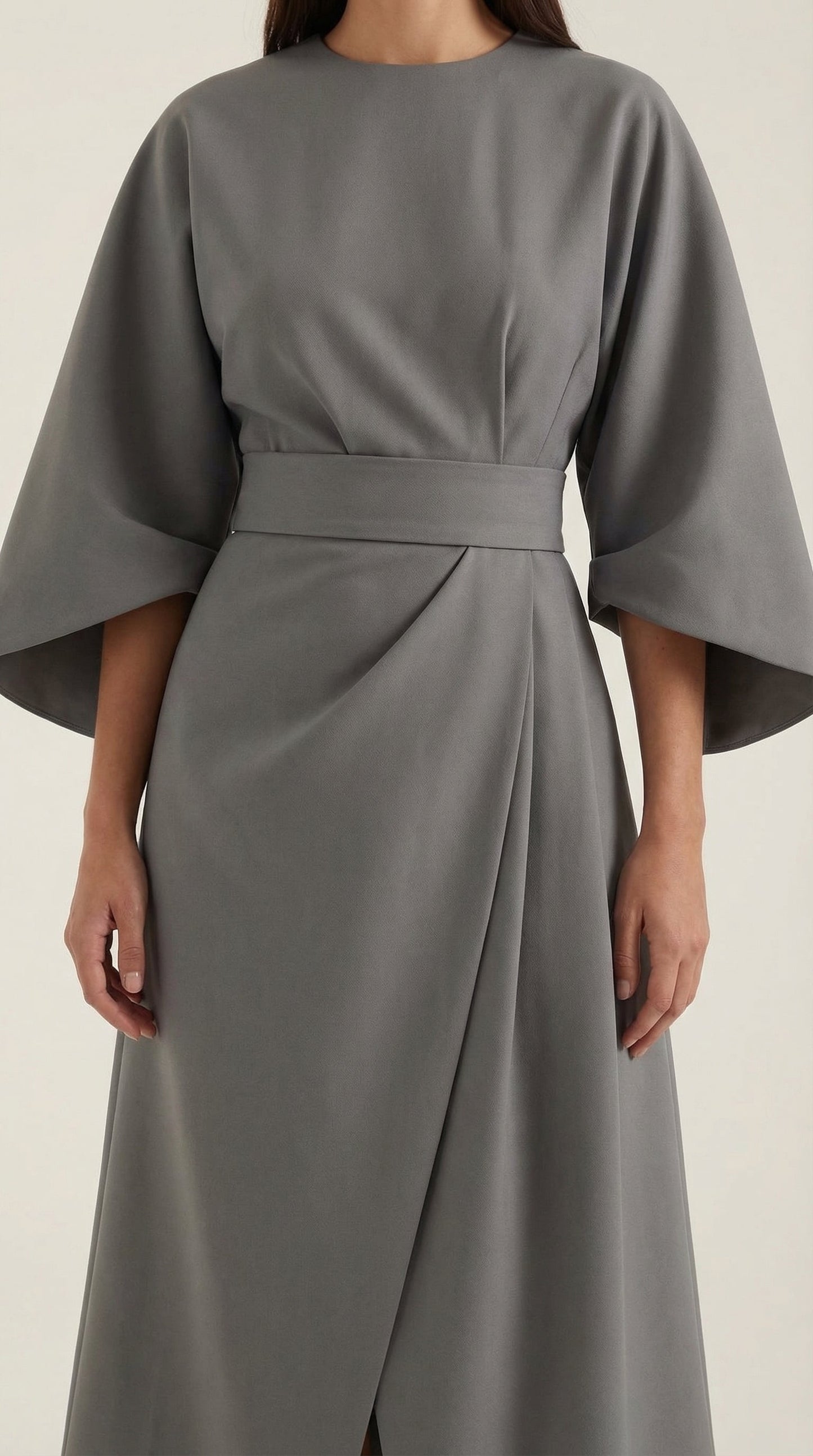 Ana Maxi Dress With Waist Belt