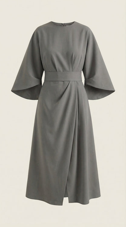 Ana Maxi Dress With Waist Belt