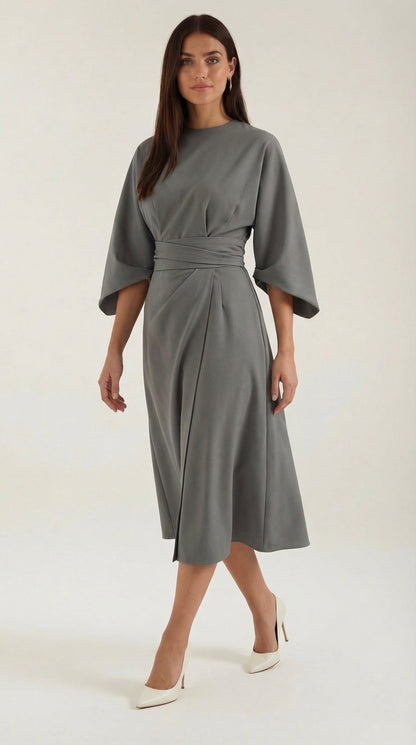 Ana Maxi Dress With Waist Belt