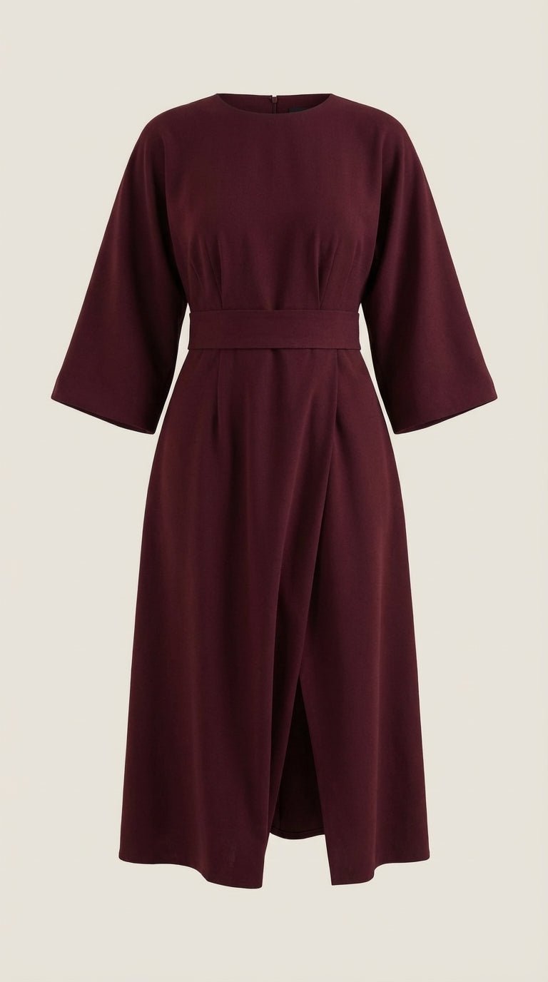 Ana Maxi Dress With Waist Belt