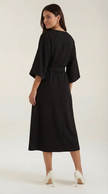 Ana Maxi Dress With Waist Belt
