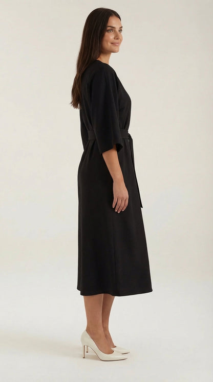 Ana Maxi Dress With Waist Belt