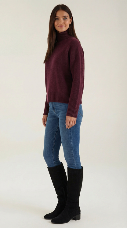 Mili knit Turtleneck Sweater