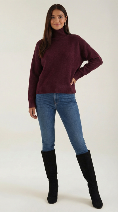 Mili knit Turtleneck Sweater