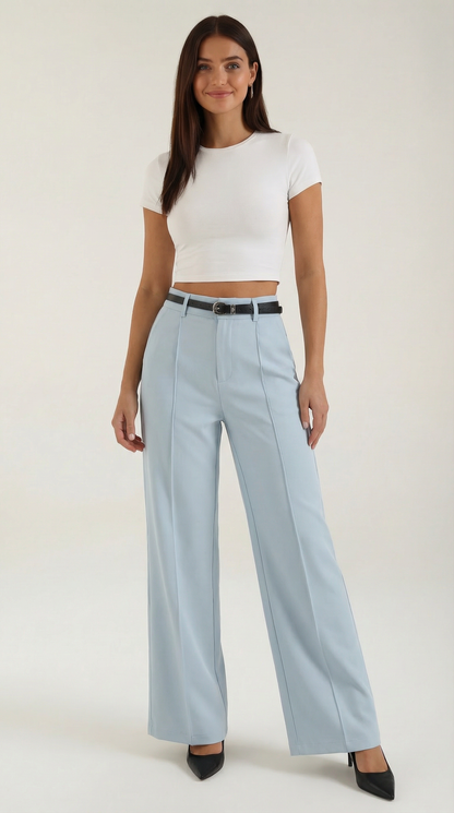Biviana Wide Leg Trousers
