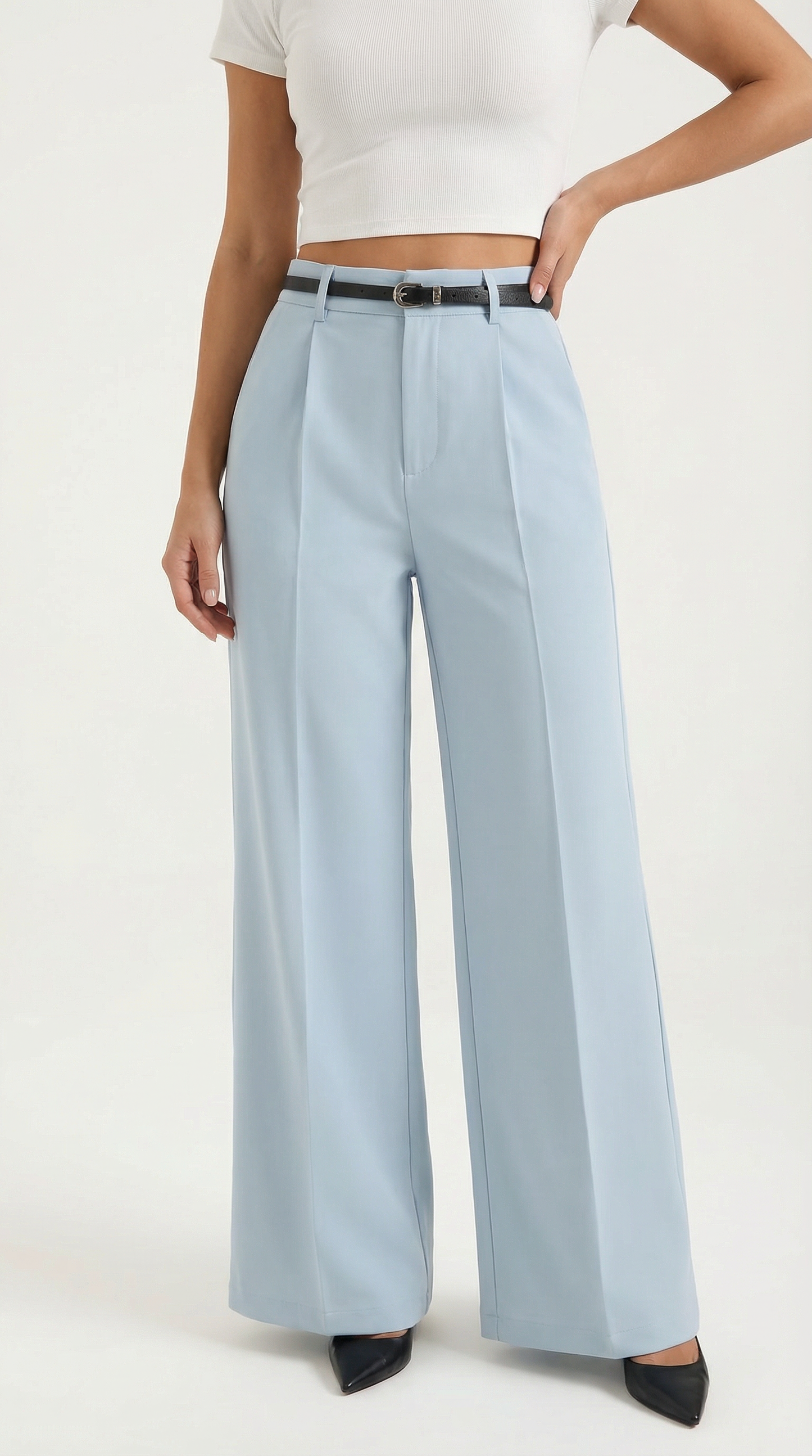 Biviana Wide Leg Trousers