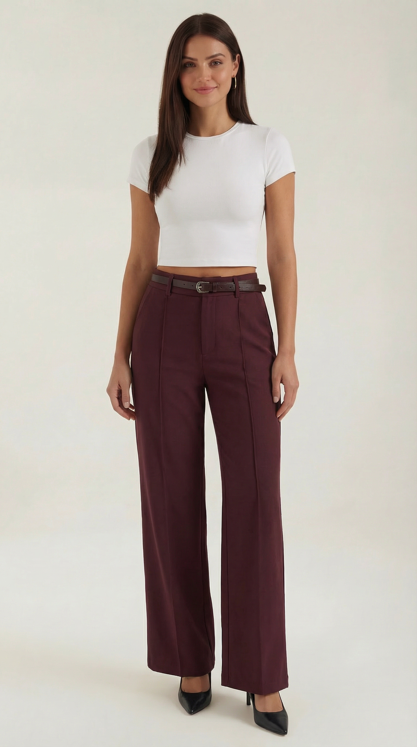 Biviana Wide Leg Trousers