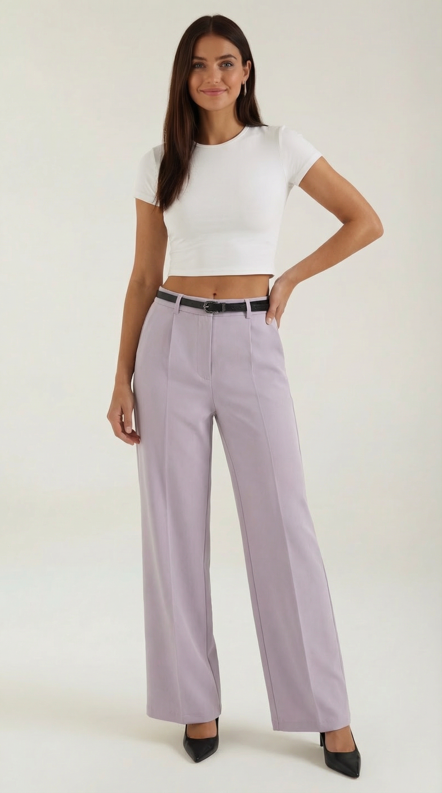 Biviana Wide Leg Trousers
