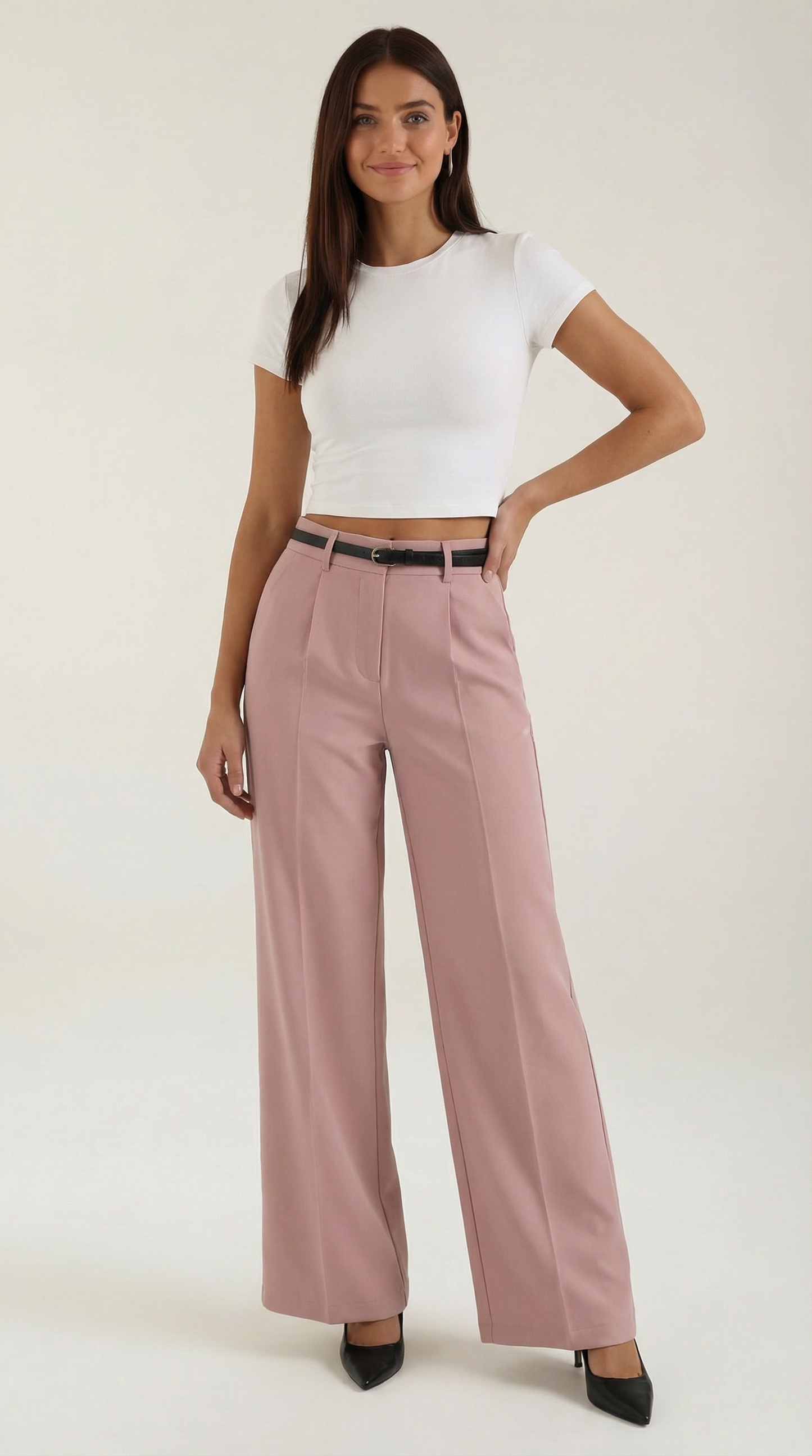 Biviana Wide Leg Trousers