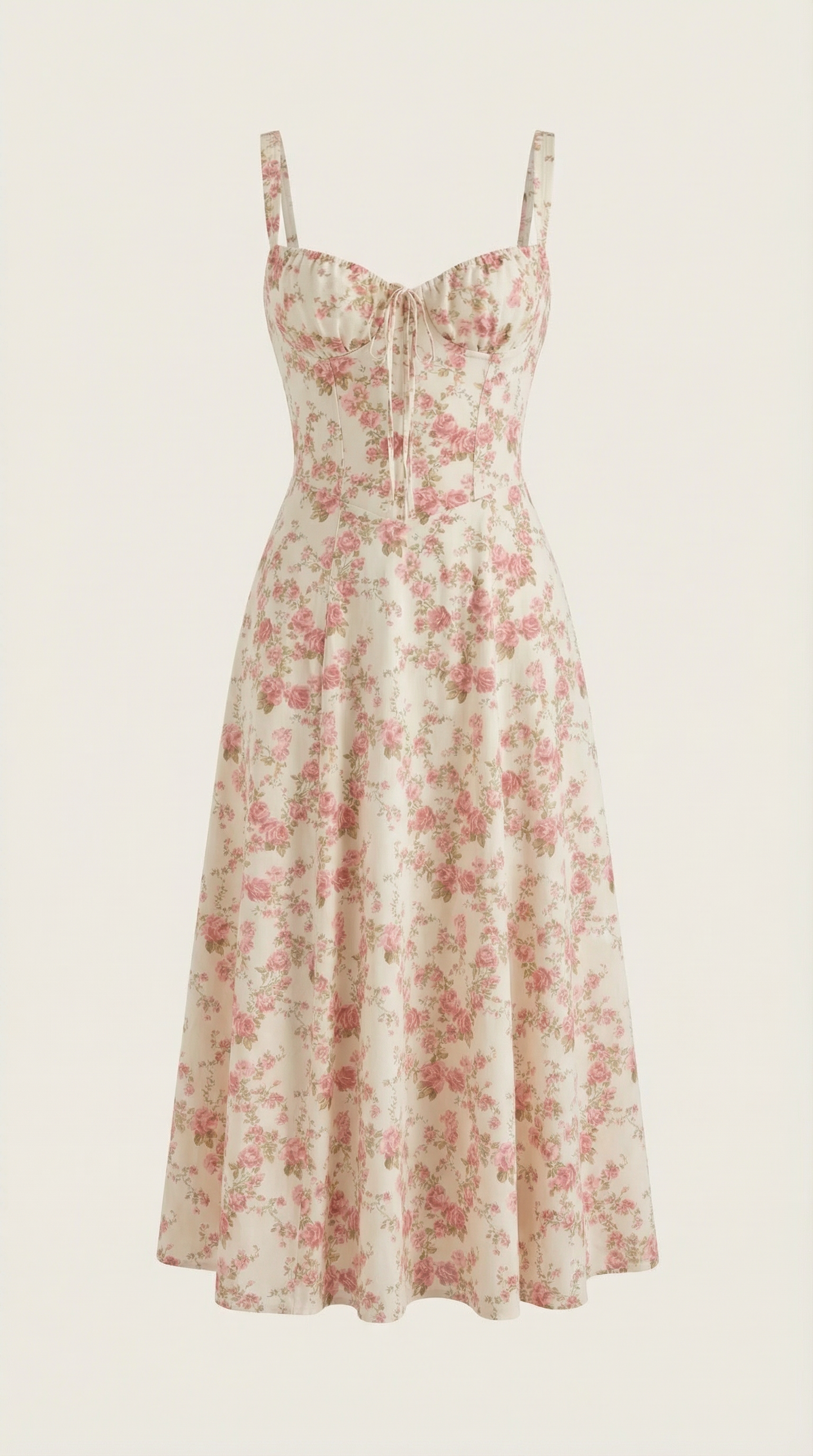 Nely Corset Midi-Sundress