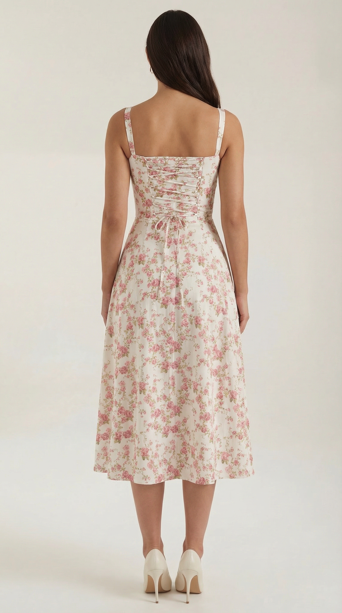 Nely Corset Midi-Sundress
