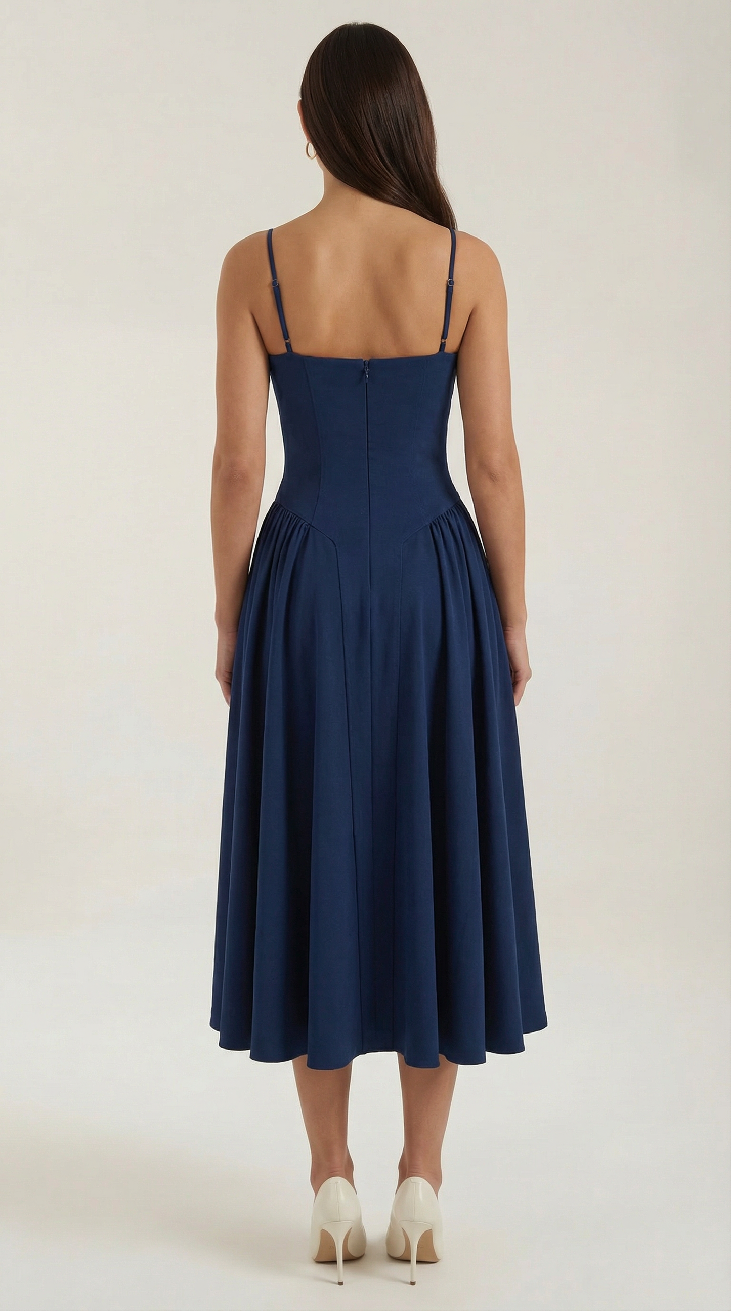 Hanna Corset Midi Dress