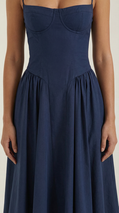Hanna Corset Midi Dress