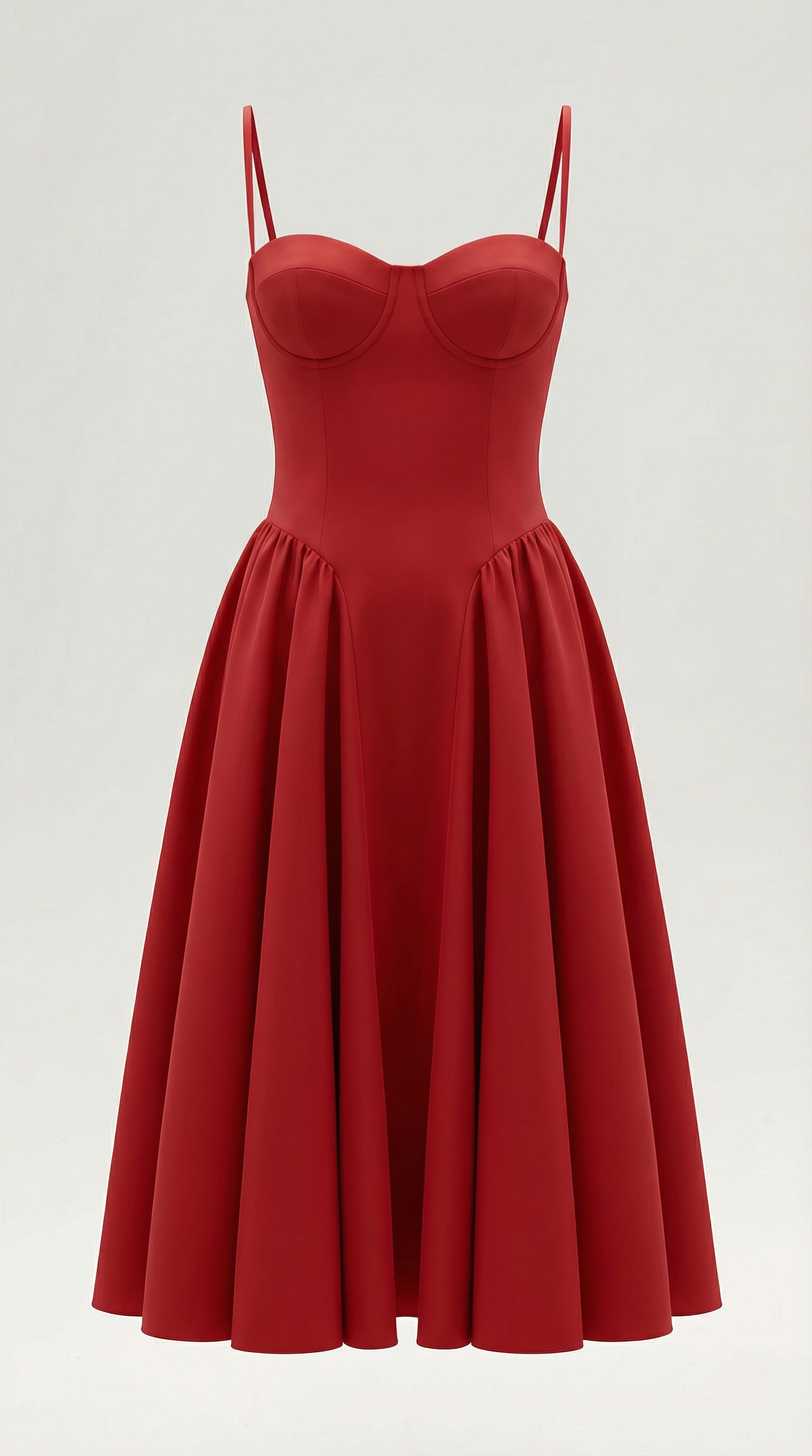 Hanna Corset Midi Dress