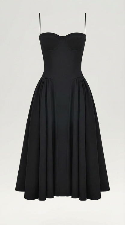 Hanna Corset Midi Dress