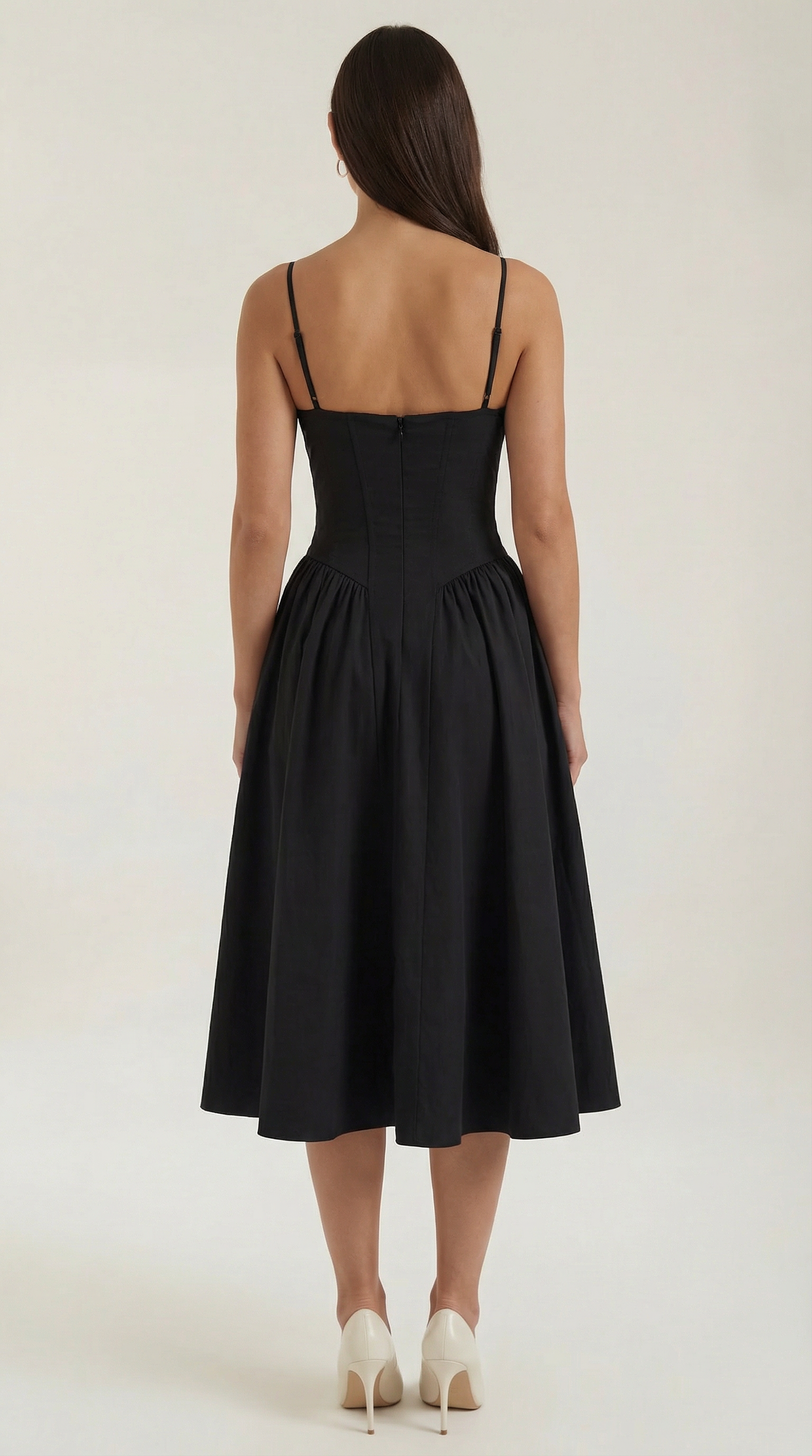 Hanna Corset Midi Dress