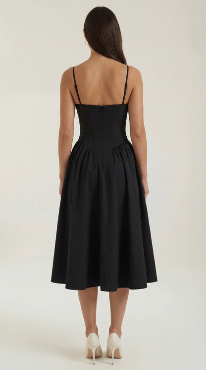 Hanna Corset Midi Dress