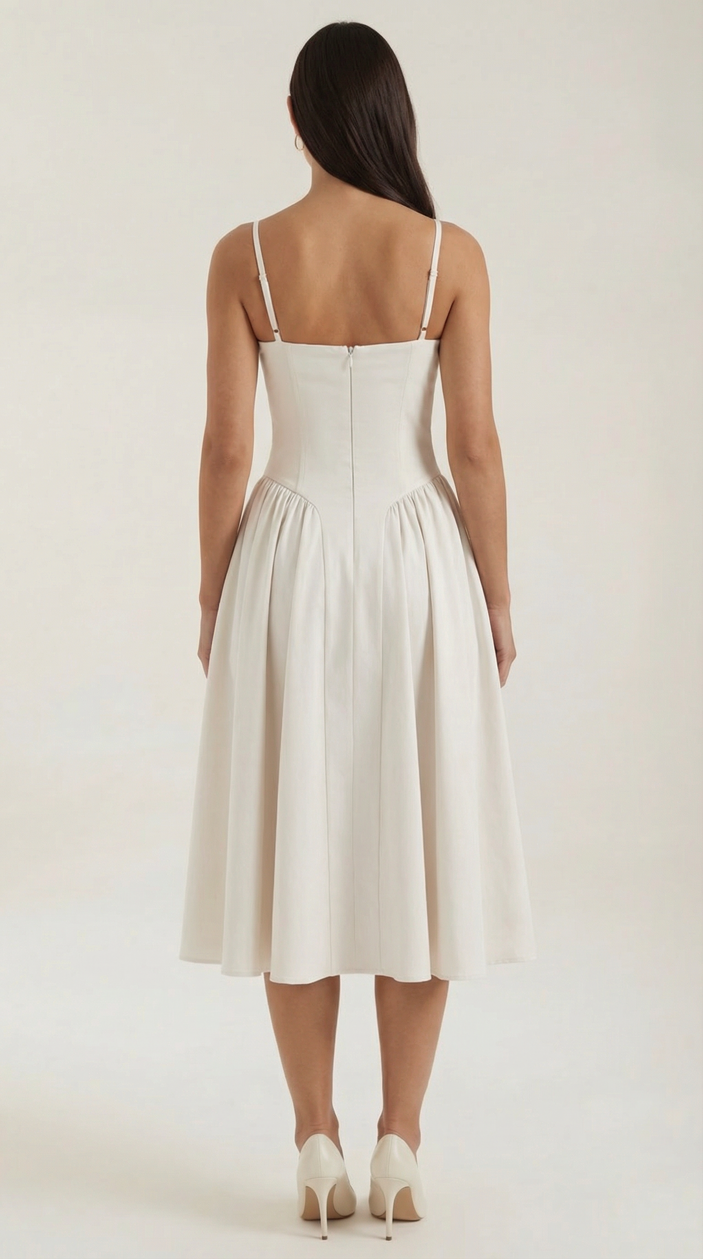 Hanna Corset Midi Dress